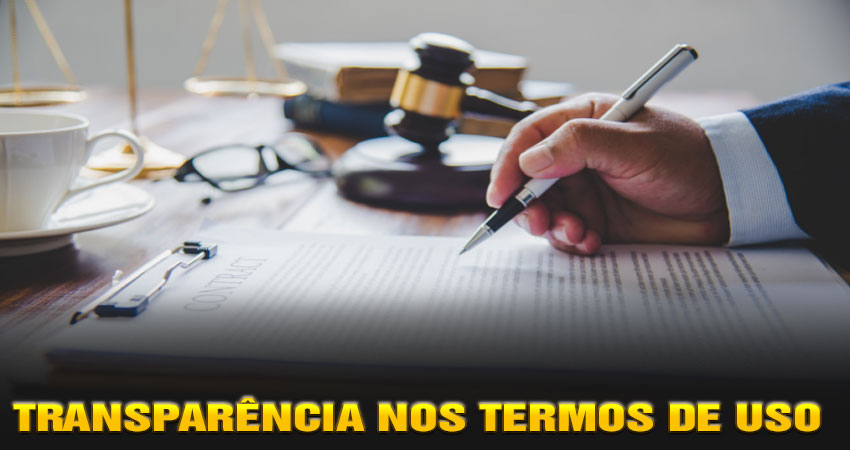 Transparência nos Termos de Uso